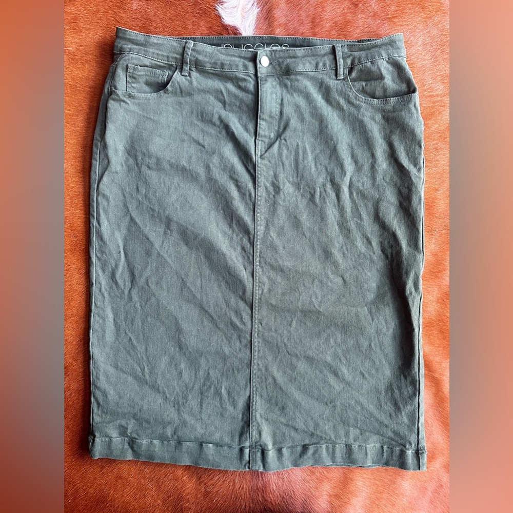 Nuggles denim skirt xxl 31” length